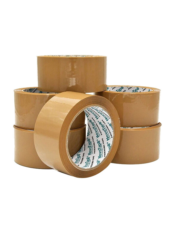 

Vsell24 Heavy-Duty Packing Tapes, 100 Yards, 6 Pieces, Brown