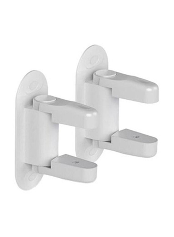 

As Seen On TV Child Safety Anti Lost Protection Toddler Door Handle Lever Lock, 2 Pieces, White