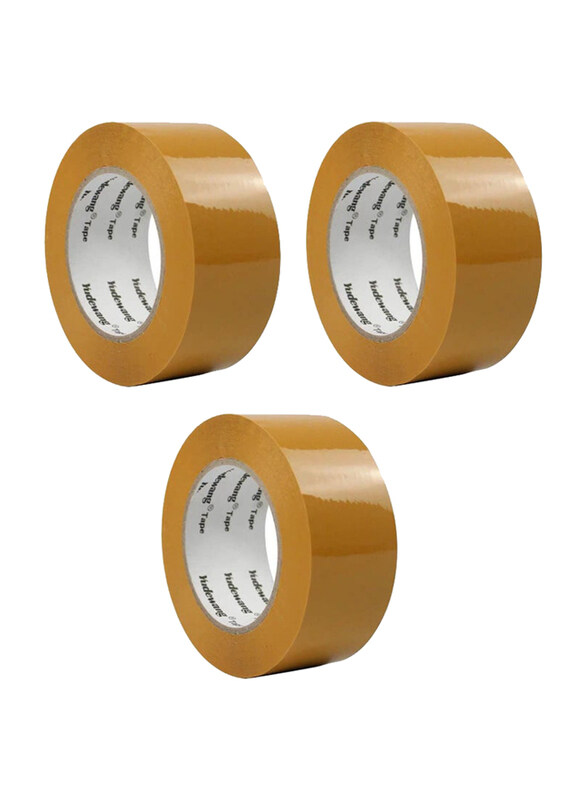 

Vsell24 Heavy Duty Packing Tape, 50 Yards, 3 Pieces, Brown