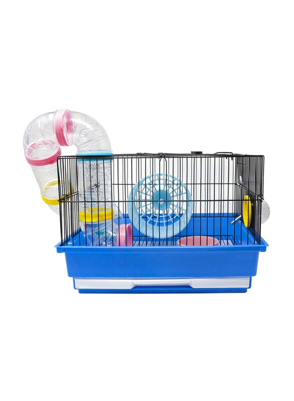 

Vsell24 Small Animal Cages with Toys, Multicolour