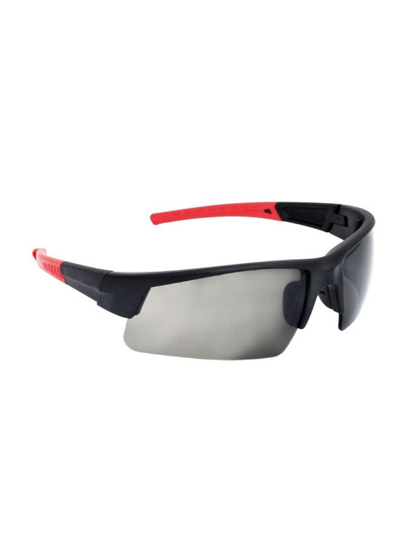 

Vaultex UV Protection Anti Scratch Safety Goggles Working Eye Protection Spectacles, Grey/Red