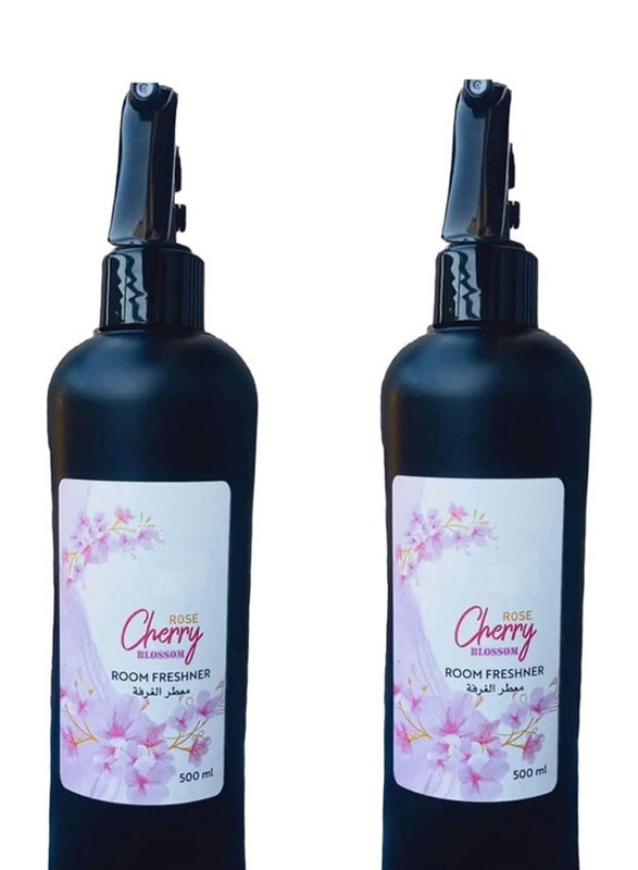 

Vsell24 Cherry Blossom Essential Oil Room Freshener, 2 x 500ml