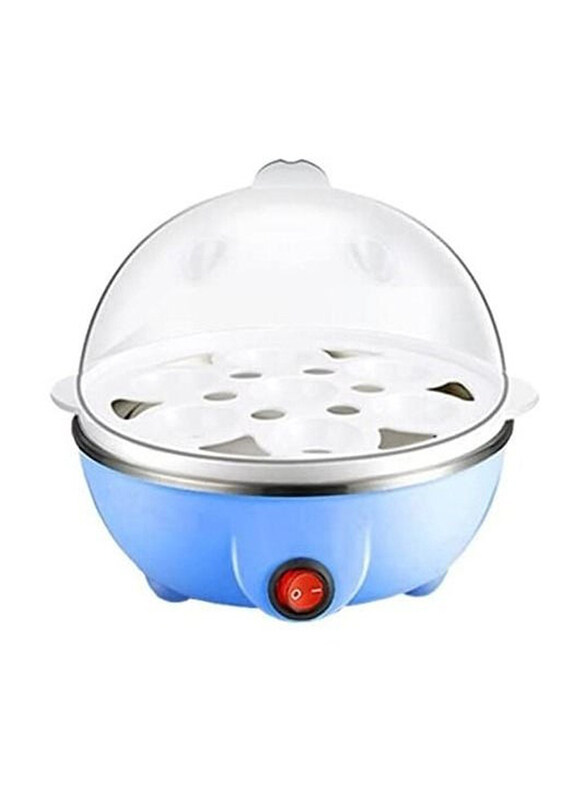 

Generic Stainless Steel Electric Egg Boiler, Blue/Clear