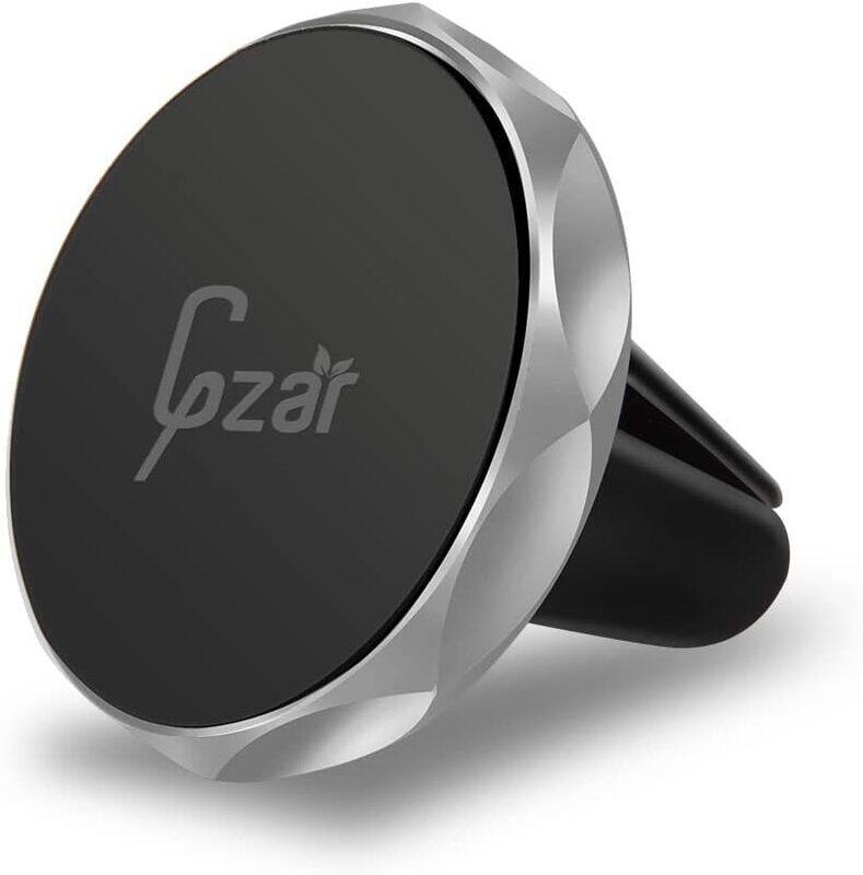 

Gzar Air Vent Premium Magnetic Car Phone Mount, Silver