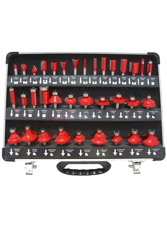 

YATO Router Bit 35pcs/set 8mm Alluminium Case YT-6803