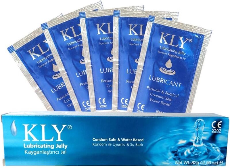 

K-Y KLY Water-Based Solutions Lubricating Jelly 82g + 5pcs 5g in bundle