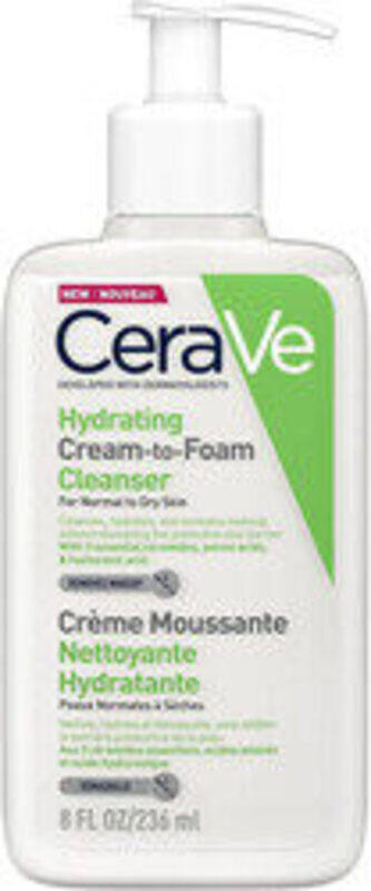 

CERAVE CREAM TO FOAM CLEANSER 236ML