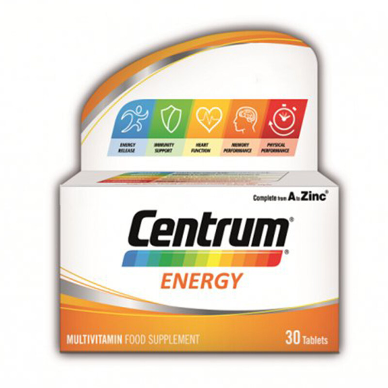 

GSK CENTRUM ENERGY 30S TAB