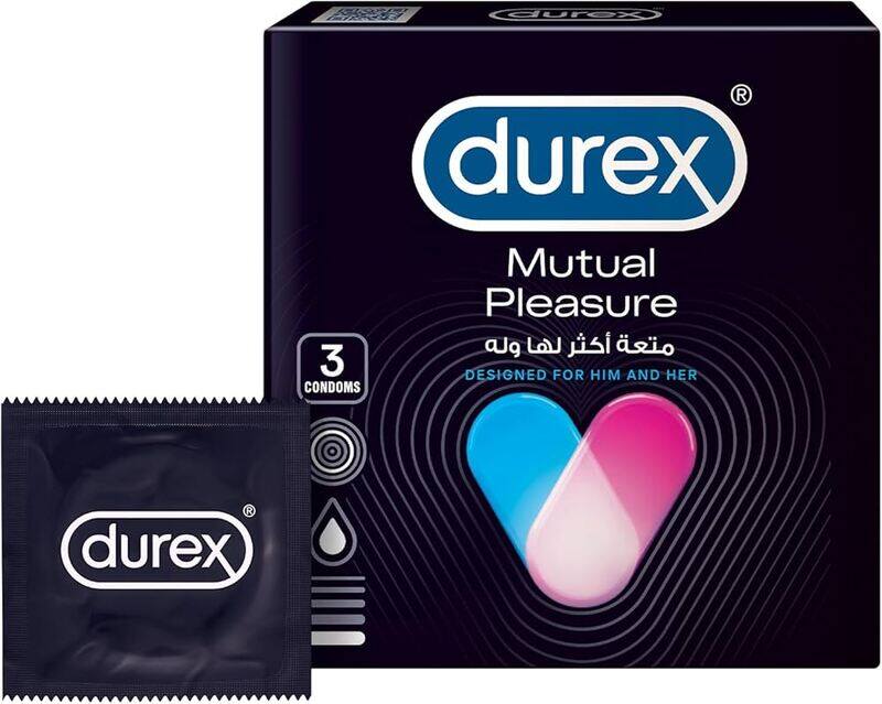 

DUREX MUTUAL PLEASURE CONDOM 3S