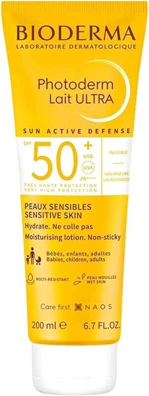 

BIODERMA PHOTODERM LAIT ULTRA SPF 50+ 200ML