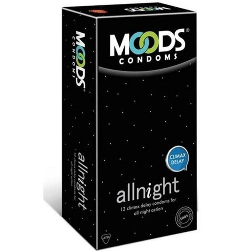 

MOODS ALL NIGHT CONDOM 12'S