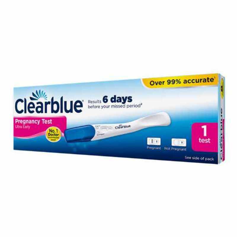 

CLEARBLUE DIGITAL ULTRA EARLY PREGNANCY TEST 1'S