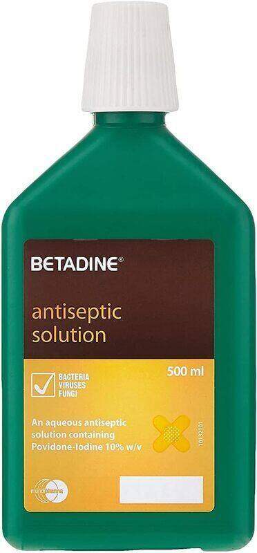 

BETADINE ANTISEPTIC SOLUTION 500ML