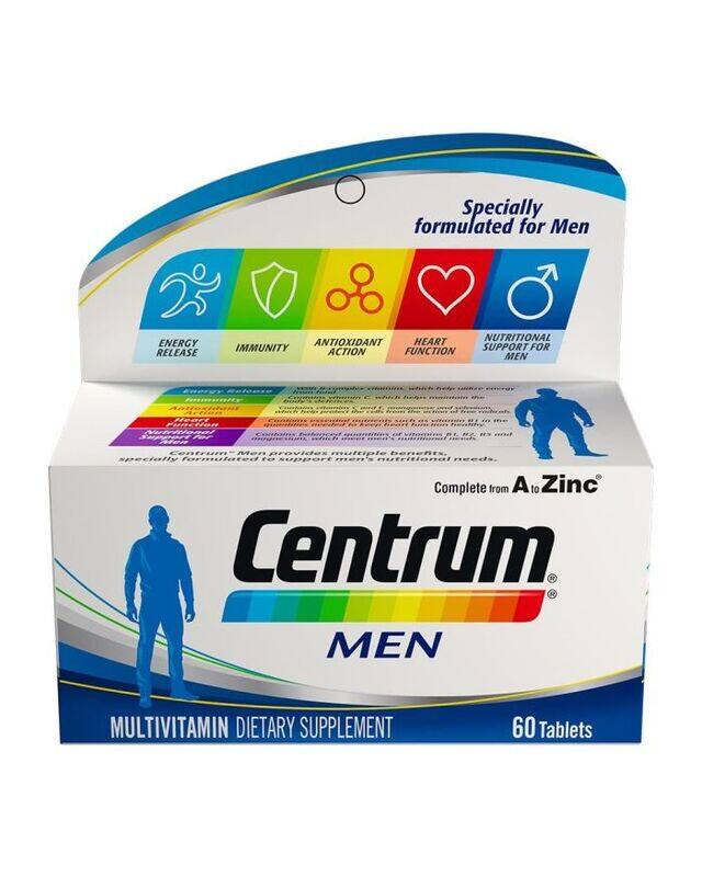 

GSK CENTRUM MEN TAB 60'S