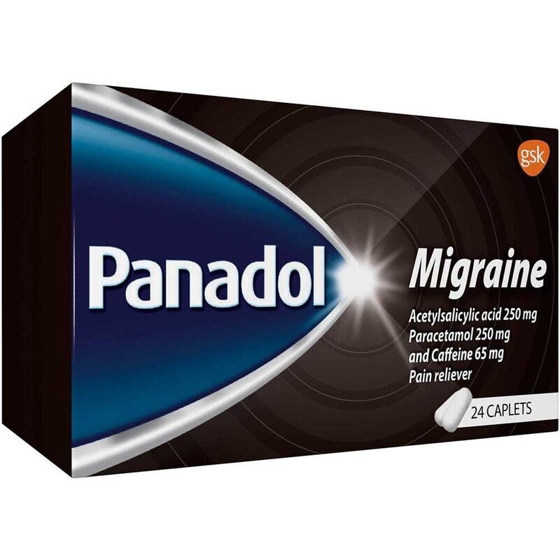 

GSK PANADOL MIGRAINE TAB 24'S