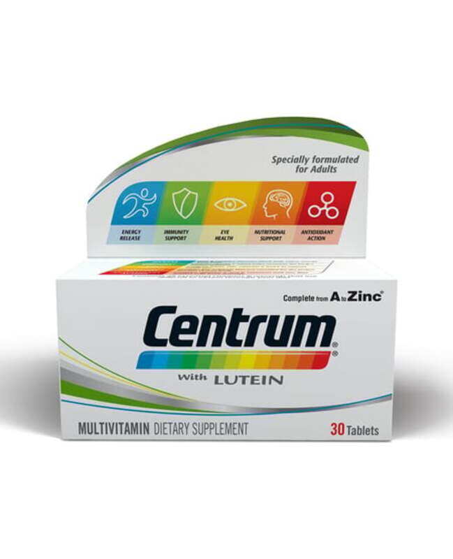 

GSK CENTRUM LUTEIN TAB 30'S
