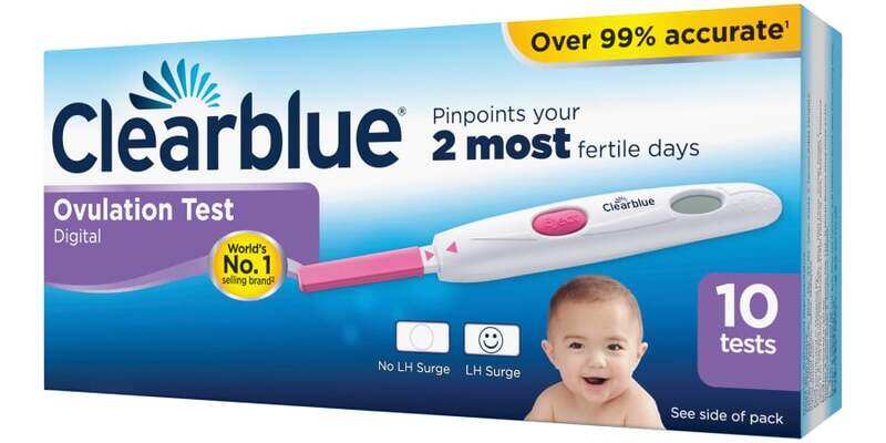 

CLEARBLUE DIGITAL OVULATION KIT 10'S