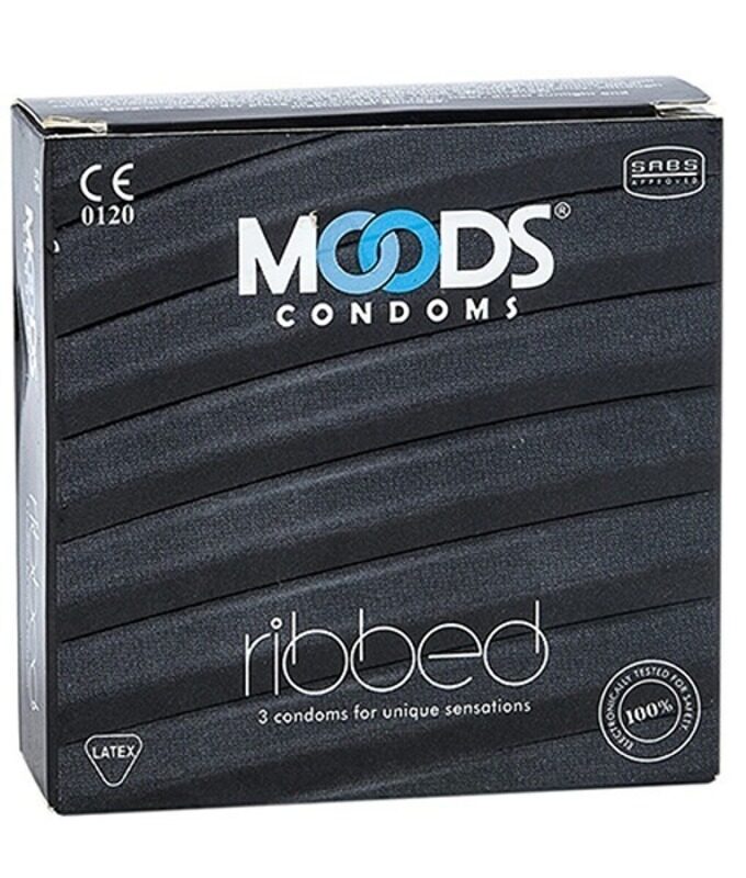 

MOODS RIBBED CONDOM 3'S