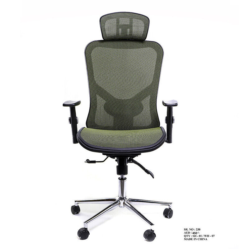 

Exoticchair Chair Executive High Back Double Mesh (Green)