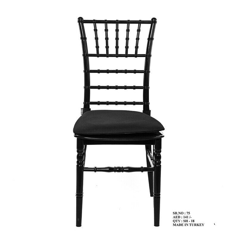 

Exoticchair CHAIR OUTDOOR PP- SAV SERIES (BLACK)