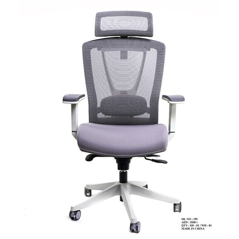 

Exoticchair Chair Executive High Back Victor (Grey White)