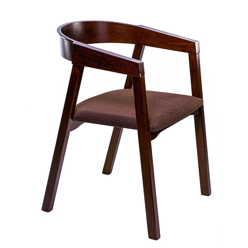 

Exoticchair CHAIR WOODEN DARK BROWN CURVE SMPL-C
