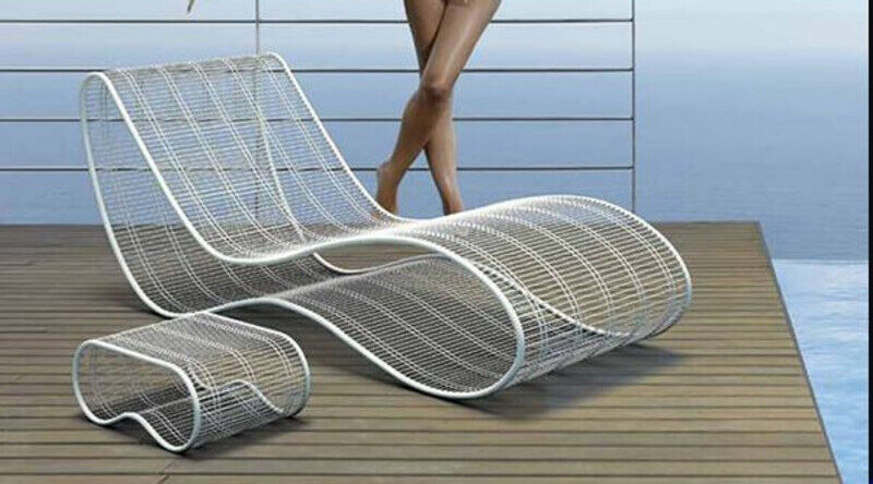

Exoticchair ITALIAN SUN BED SIDE TABLE DOVE