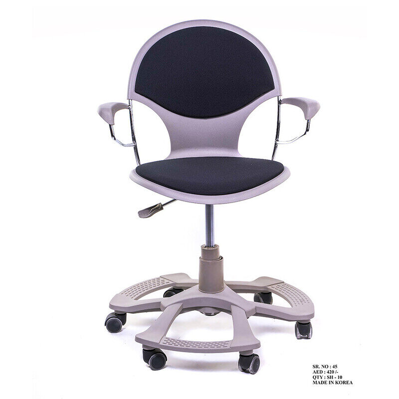 

Exoticchair Chair Executive Medium Back - Cuckoo (Light Grey / Black)