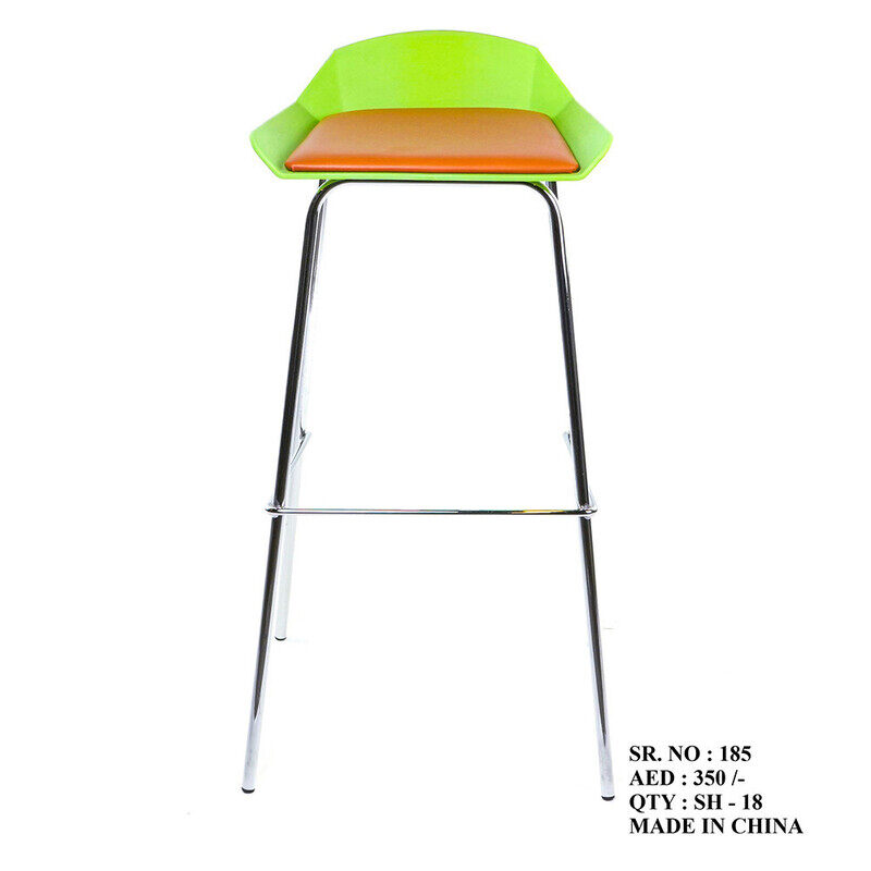 

Exoticchair CHAIR CAFE/STOOL FOLDABLE (Green Orange)