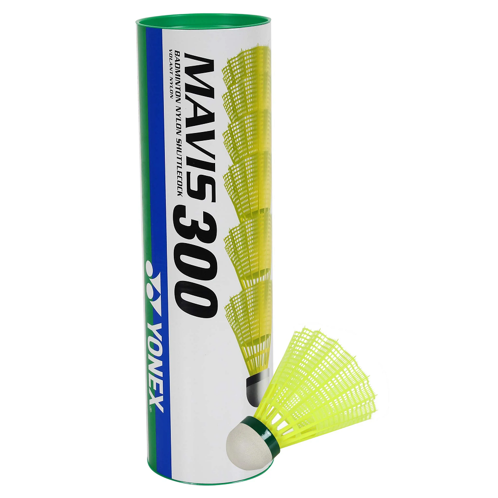 

Yonex 6-Piece Mavis 300 Yellow Slow Shuttlecock