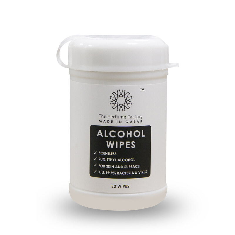 

The Perfume Factory ALCOHOL WIPES - SCENTLESS