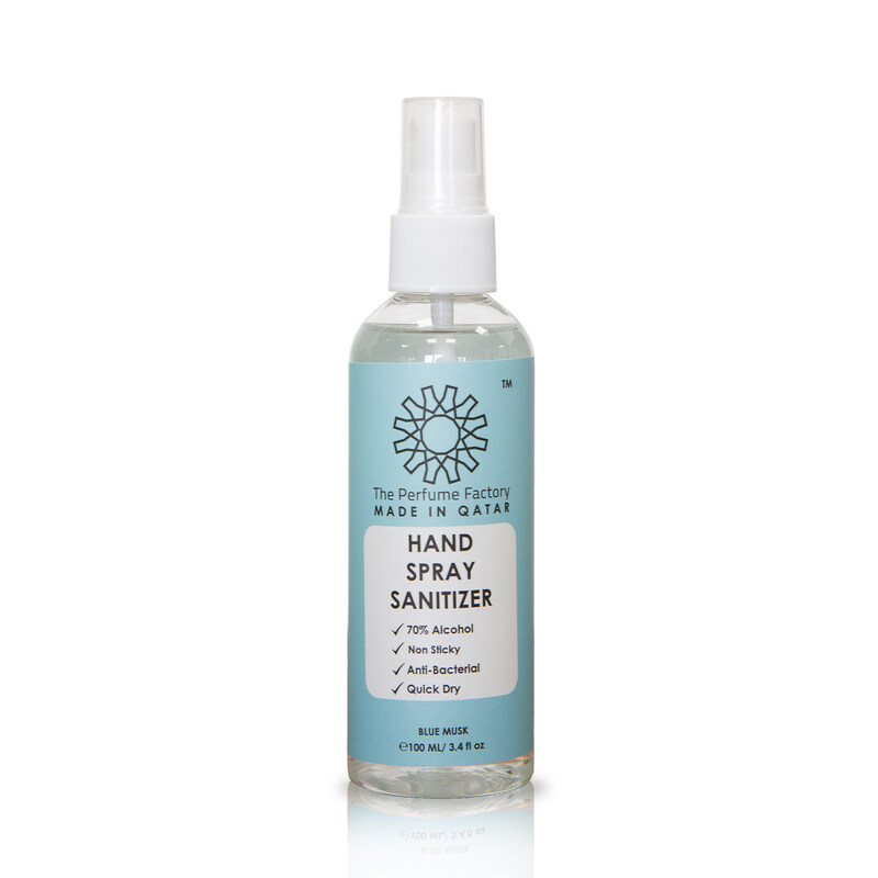 

The Perfume Factory HAND SPRAY SANITIZER - BLUE MUSK