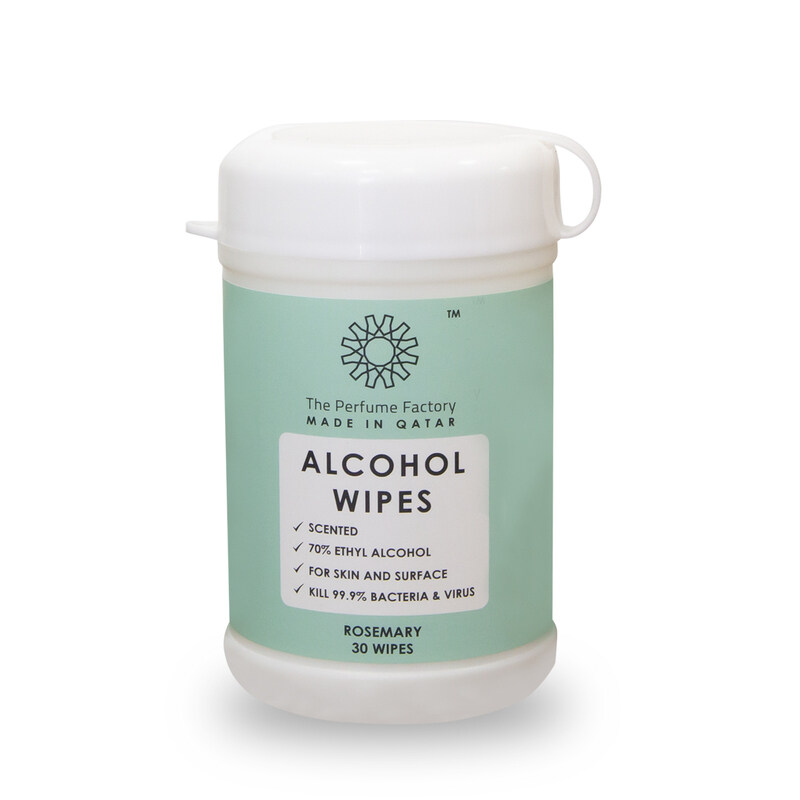 

The Perfume Factory ALCOHOL WIPES - ROSEMARY