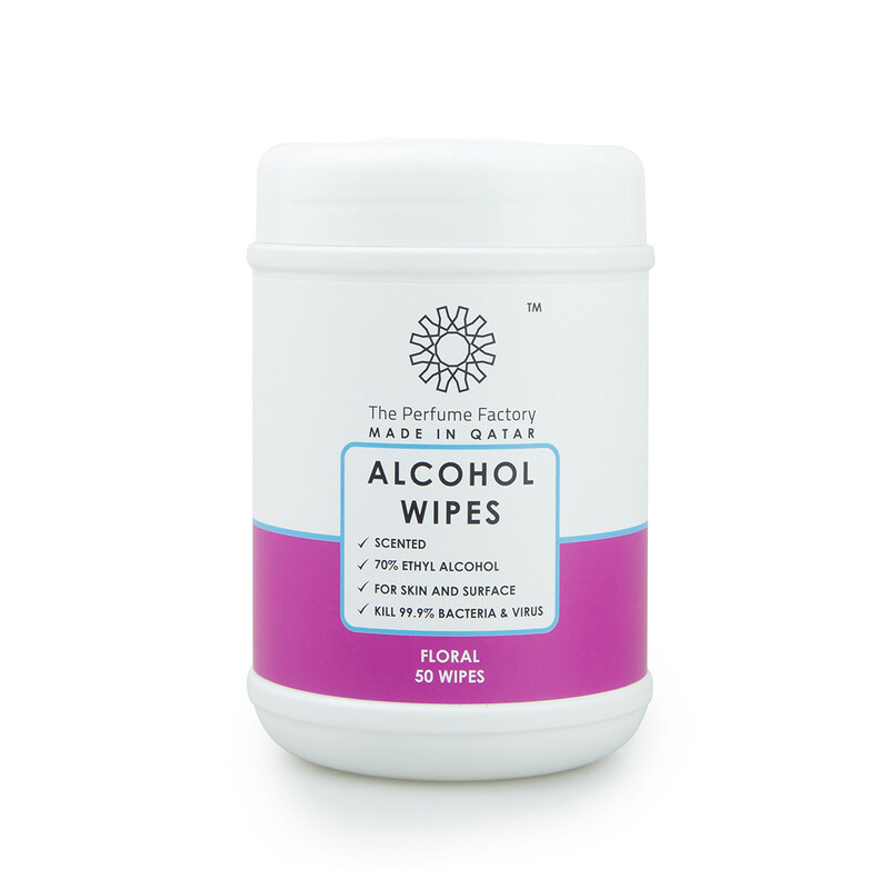 

The Perfume Factory ALCOHOL WIPES - FLORAL