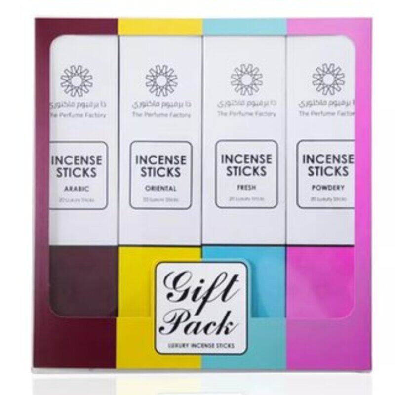 

The Perfume Factory INCENSE STICKS - 80 STICKS - GIFT BOX