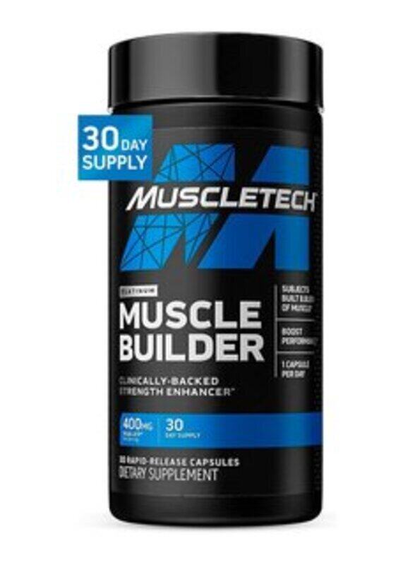 

Muscletech Muscle Builder 30 Capsules, Unflavored