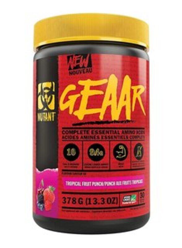 

Mutant Geaar Complete Essential Aminos Acids, 30 Servings, Tropical Punch