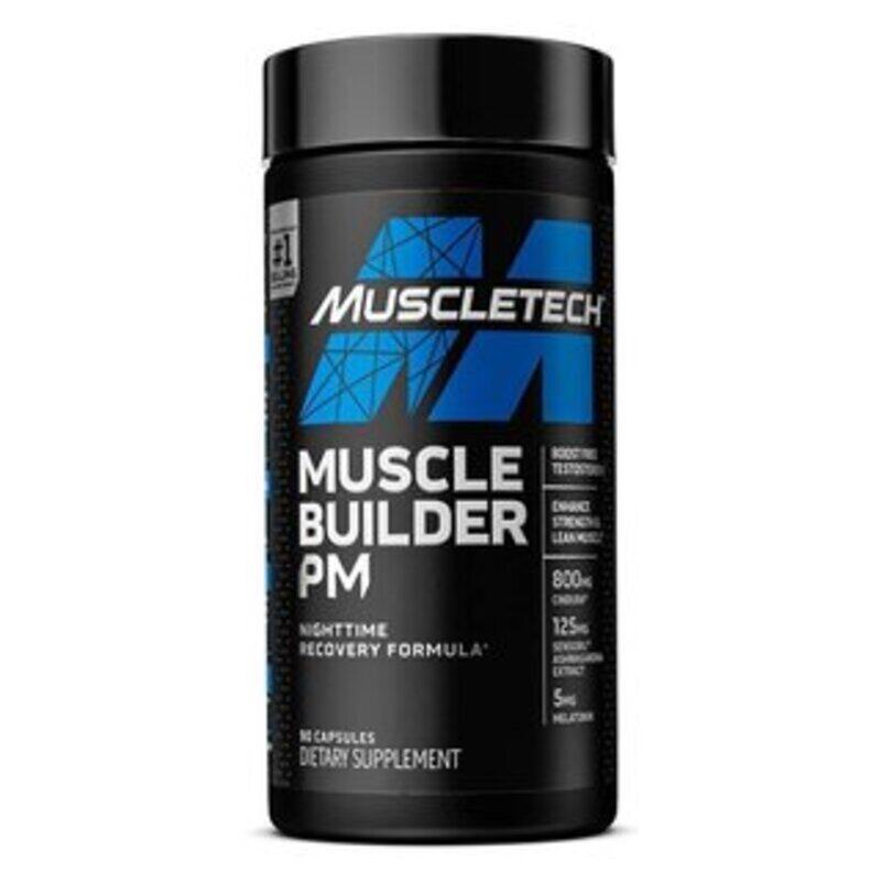 

Muscletech Muscle Builder PM 90 Capsules Unflavored