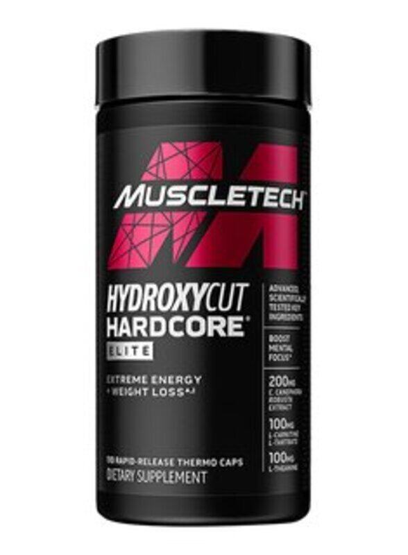 

Muscletech Hydroxycut Hardcore Elite Dietary Supplement, 110 Capsules