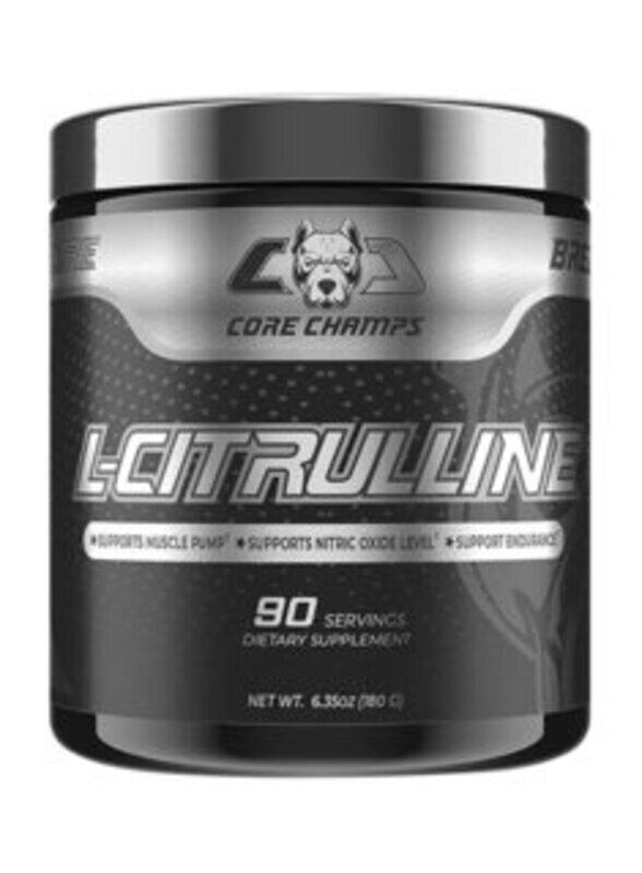 

Core Champs Citrulline Supplement, 90 Servings, 180g