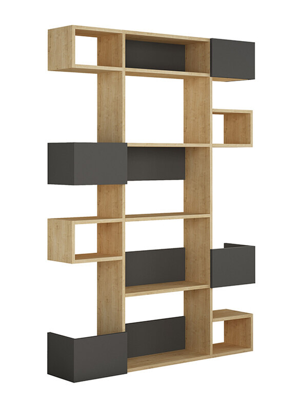 

Decortie Niho Bookcase, Oak/Anthracite