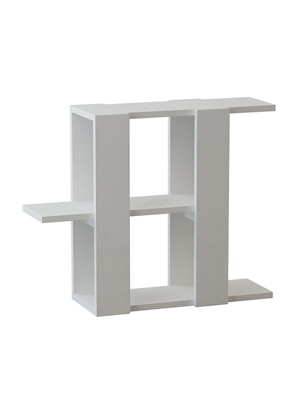 

Generic Slalom Side Table, White