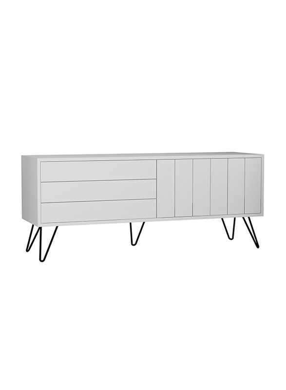 

Generic Picadilly TV Stand, White, White