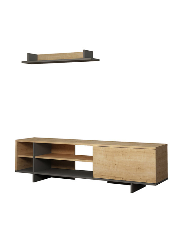 

Decortie Stockton TV Unit, Oak/Anthracite