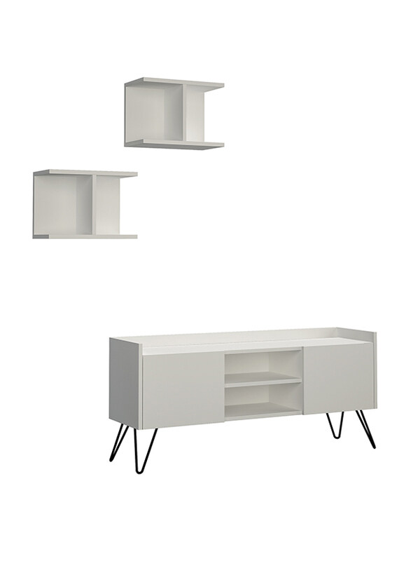 

Generic Klappe TV Stand, White