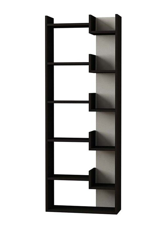 

Generic Oppa Bookcase, Anthracite/White