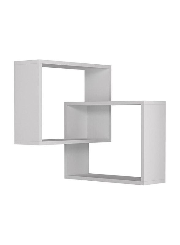 

Generic Ring Corner Bookcase, White