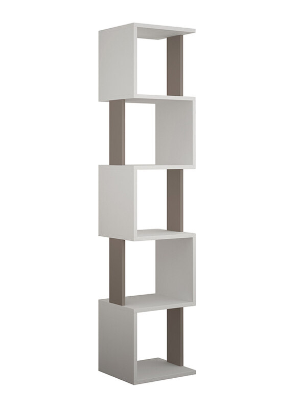 

Generic Piri Bookcase, Light Mocha White