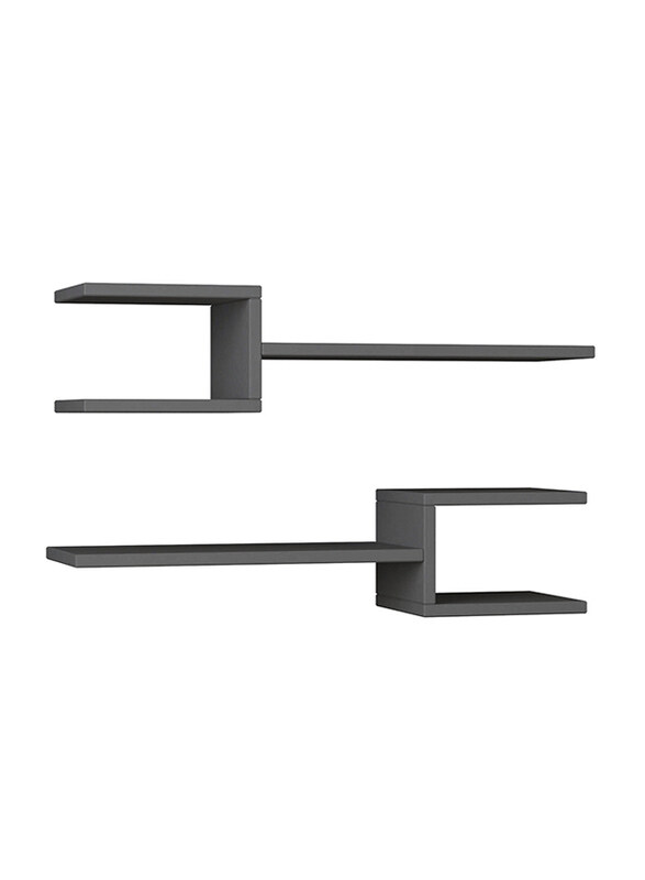 

Generic Fork Shelf Set, Anthracite