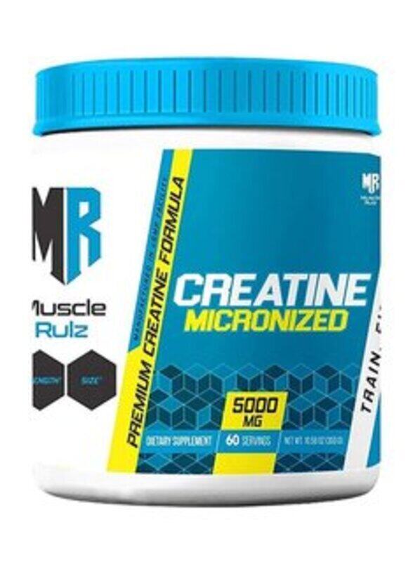 

MuscleRulz Muscle Rulz Creatine Micronized 5000Mg, 60 Servings, Unflavoured